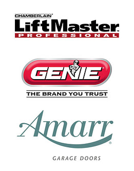 Top quality garage door opener brands - LiftMaster, Genie, Clopay and Amarr
